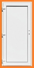 Lacné vchodové dvere WDS Plné - Skladem